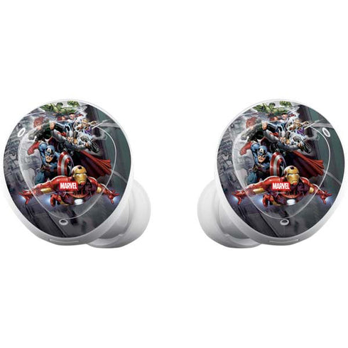 Marvel Avengers Attack Galaxy Buds Plus Skin